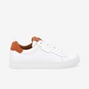 Autre image de SPARK CLAY M - NAPPA/SUEDE -  BLANC/ORANGE SANGUINE